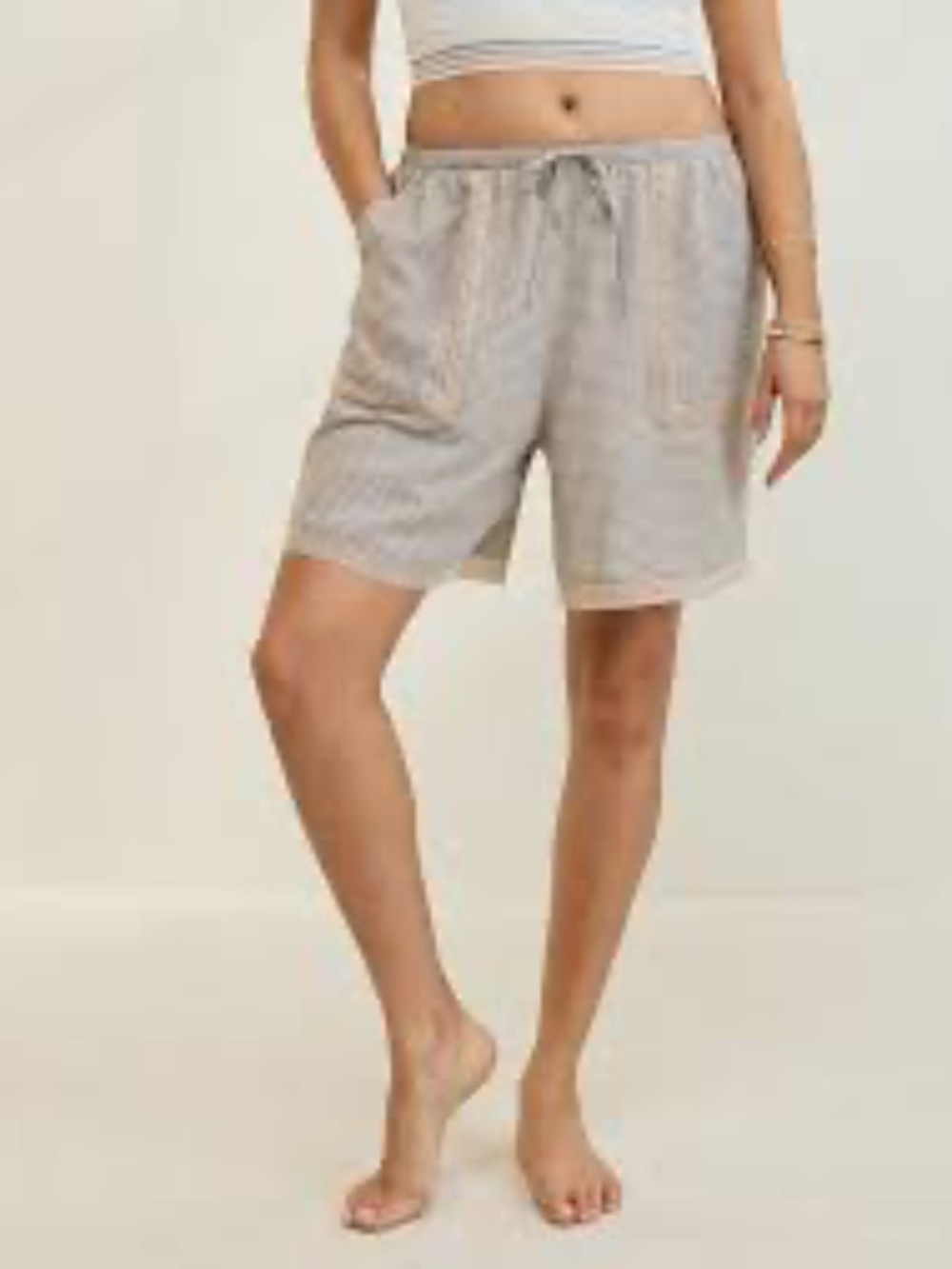 Aerie Off Duty Gauze Boxer